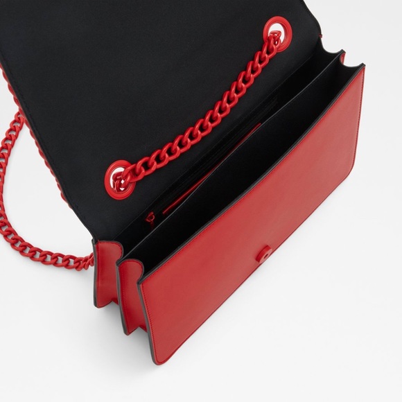 NEW Aldo Greenwald Crossbody Bag in Red, New w/o Tag Retail $100 - Picture 5 of 15